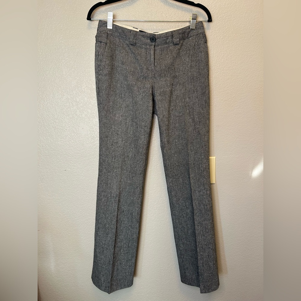 Body By Victoria The Christie Fit Lined Wide Leg Trousers Pants Business Career